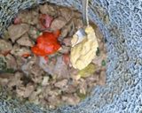 Vaddisznópörkölt, bográcsban recept fázis 11 fotója