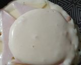 Foto del paso 3 de la receta: Pancakes tradicionales con jamón y queso