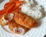 Rántott csirkemell tekercs recept fázis 5 fotója