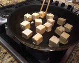 A picture of step 4 of Pan fried tofu 🥡.