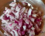 A picture of step 2 of Dal Makhani.