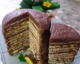 A picture of step 6 of Choco Marie Gold Cake.