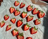 A picture of step 2 of No Bake Strawberry Dessert.