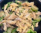 Foto del paso 3 de la receta: Pollo con tomate verde frito