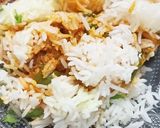 A picture of step 5 of Vegetable layer biryani.