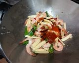 Foto langkah ke 4 dari resep Udang Asam Manis.
