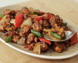 Foto langkah ke 8 dari resep Tempe Lada Hitam Devina Hermawan.