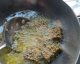 A picture of step 5 of Kothimbir Vadi. (A Maharashtrian Soul).