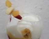 A picture of step 4 of Creamy Fruit chaat glass 🍧.