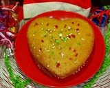 A picture of step 7 of Orange Tutti Fruity Cake.
