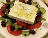 A picture of step 3 of Greek Salad (Horiatiki).