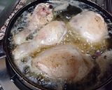Foto del paso 1 de la receta Pollo en salsa de queso y tropezones de verduras