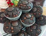 Gambar langkah 6 resipi Muffin chocolate chip🍪.