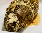 Foto del paso 4 de la receta: CAIGUA EMBUTIDA Con Relleno Árabe🌿🌿 y BERENJENA🍆🍆...!