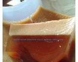 Foto langkah ke 4 dari resep Agar agar santan gula merah.