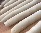 A picture of step 3 of Algerian Nakach Hilal Cookies.