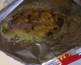 A picture of step 2 of Easy Peasy cheesy crisps omelette.
