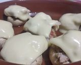 Foto del paso 3 de la receta: Champiñones rellenos con salmonetes