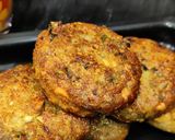 A picture of step 6 of Sago Vada.