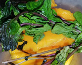 A picture of step 1 of Mango Squash 🥭🍹.