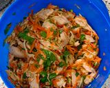 Foto del paso 2 de la receta: Tortitas de pollo en salsa verde