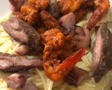 Foto del paso 6 de la receta: Spaghetti de Mar y tierra