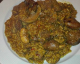 Foto del paso 1 de la receta: Arroz con menudo de pollo de campo y champiñones