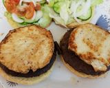 A picture of step 6 of My Aberdeen Angus Steak with Grilled Hallumi Cheese and Sauce.
