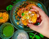 দই মটর পুরি (Dahi Matar Puri recipe in bengali) রেসিপি ধাপ - 6 ছবি