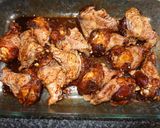 A picture of step 1 of Mongolian Chicken Wing Drumettes - Jon Style.