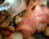 A picture of step 3 of Mooli and Baigan.(Moore Vangar -Sindhi Winter Dish).