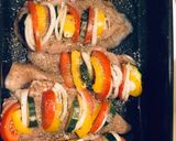 Zsebes csirkemell gombás rizzsel recept fázis 4 fotója