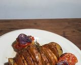 Foto del paso 3 de la receta: Papas rellenas con pollo y verduras 😋