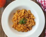 Foto langkah ke 5 dari resep Ayam Suwir Saus Tomat.