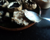 Foto del paso 2 de la receta: Hongos rellenos de frijol, receta prehispanica y vegana. Jalisco México