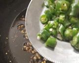 A picture of step 5 of Aloo palak.