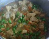 Foto del paso 3 de la receta: Tamales (hayacas o pasteles) de maíz, pollo y cerdo con verduras