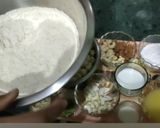 A picture of step 1 of Makhana cookies.