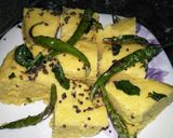 A picture of step 12 of Instant Dhokla.