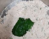 A picture of step 1 of Spinach & Quinoa Flour Parathas.