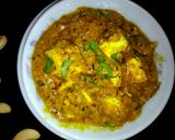 A picture of step 5 of Smoked Paneer with Curry.