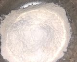 A picture of step 1 of Challa bread.