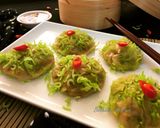 A picture of step 6 of Stuffed Curry Momo.