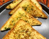 A picture of step 4 of Garlic bread.