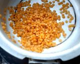 A picture of step 1 of Daal fry.
