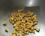 A picture of step 3 of Coconut Chana Dal.