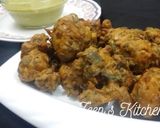 A picture of step 4 of Black Chickpeas and Corn Fritters.