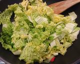 A picture of step 1 of Chinese Leaf Fry.