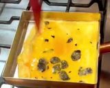 A picture of step 5 of Black truffle tamagoyaki.