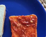A picture of step 1 of Double decker bread pizza.